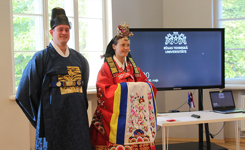 Riga KSI in Latvia conducting the ‘Sejong Culture Academy,’ a Korean culture class supported by KSIF