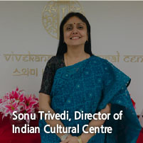  Sonu Trivedi, Director of Indian Cultural Centre