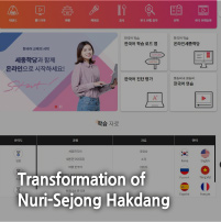 Transformation of Nuri-Sejong Hakdang