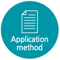 Applicaton method