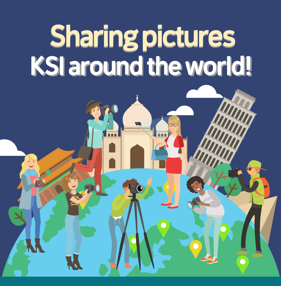Sharing pictures of KSI around the world!