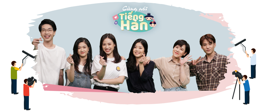 VTV7, a Vietnamese education channel, broadcasts ‘Let’s speak Korean (Cùng nói tiếng Hàn)’ in September
