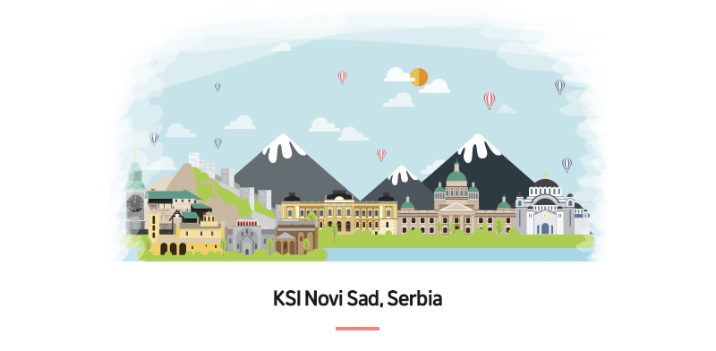 KSI Novi Sad, Serbia